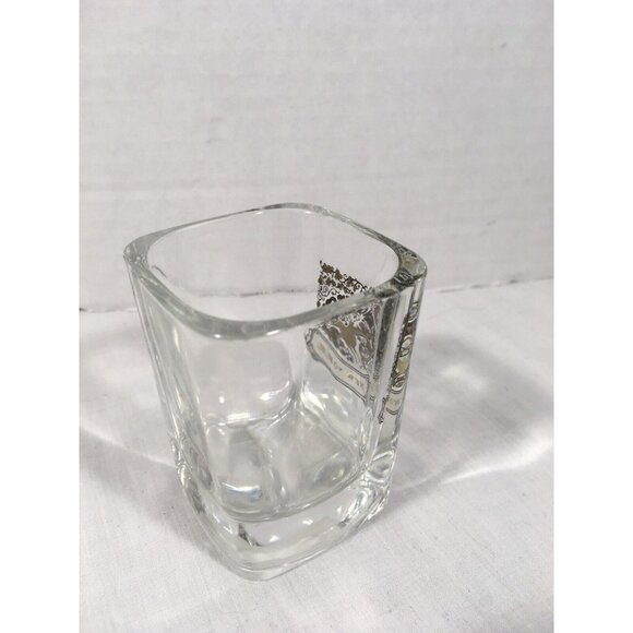 Vintage Tavern On The Green - Square Shot Glass Gold Stag Logo - Rare - EUC - Picture 3 of 6